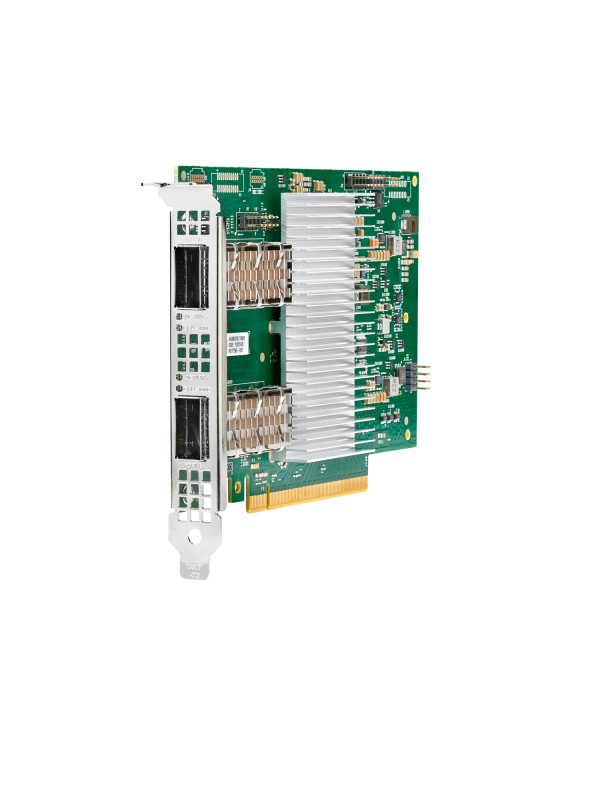 HPE P41611-B21 - Eingebaut - Kabelgebunden - PCI Express - Faser - 100000 Mbit/s Intel E810-2CQDA2 Ethernet 100 Gb QSFP28-Adapter mit 2 Anschlüssen