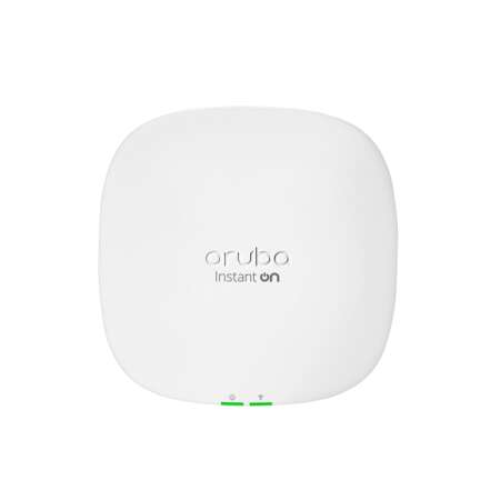 HPE AP25, 10/100/1000/2500 Mbit/s, Multi User MIMO, WPA3/WPA2, 12V, 20.1W, Weiß, Bluetooth, Kensington, Intern, 4.55 dBi