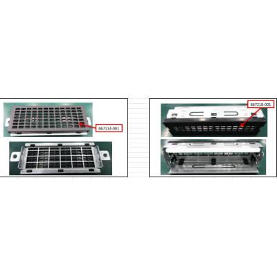 HPE 873763-B21 - Rack - Zubehör Server Miscellaneous blanks kit front