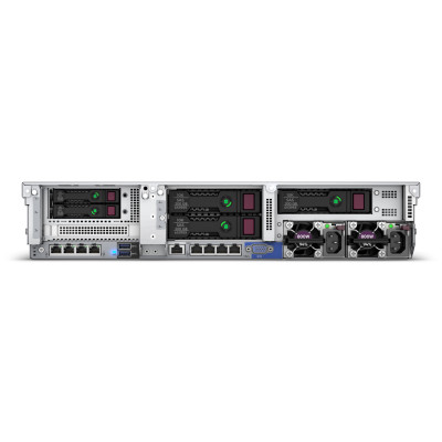 HPE DL380 Gen10 NC 8SFF BC Svr - Server - Serial ATA SATA - 2 HE