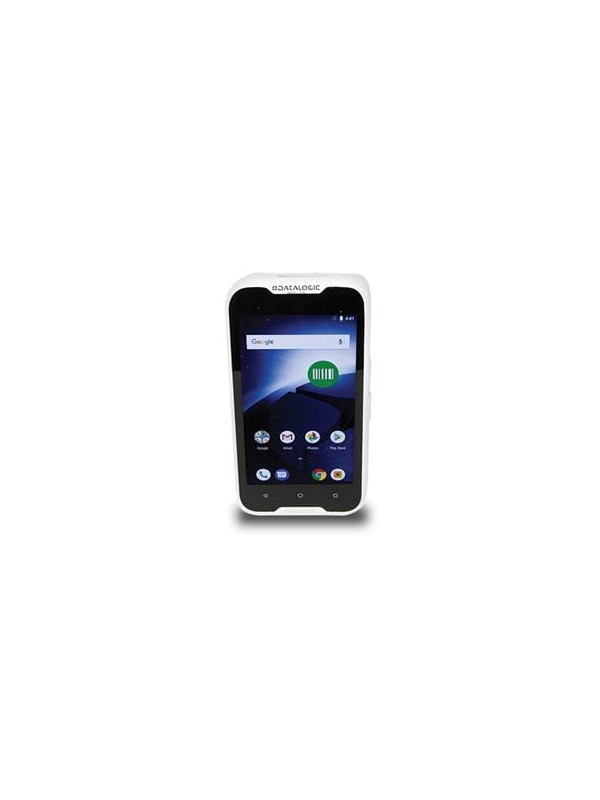 Datalogic 944350021 - 12,7 cm (5 Zoll) - 720 x 1280 Pixel - IPS - Multitouch - Kapazitiv - 3 GB Memor 10 HC Full Touch PDA - EMEA + ROW - Wi-Fi + LTE - Ultra-slim MP 2D Imager w Green Spot - Android v8.1 with GMS - White Color
