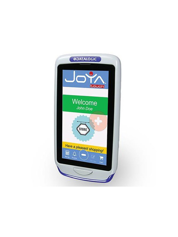 Datalogic Joya Touch Plus - Datenerfassungsterminal - Win Embedded Compact 7 1 GB - 10.9 cm (4.3") Farbe TFT (854 x 480) - Barcodeleser - (2D-Imager) - SD-Steckplatz - Wi-Fi - NFC - Bluetooth - Grau - Blau - mit SD-Speicherkarte - 4 GB