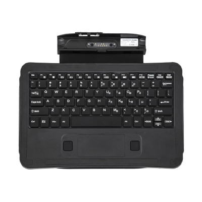 Zebra 420097 - QWERTZ - Deutsch - Touchpad - Zebra - L10 - Schwarz Rugged Backlit Companion Keyboard - DE German