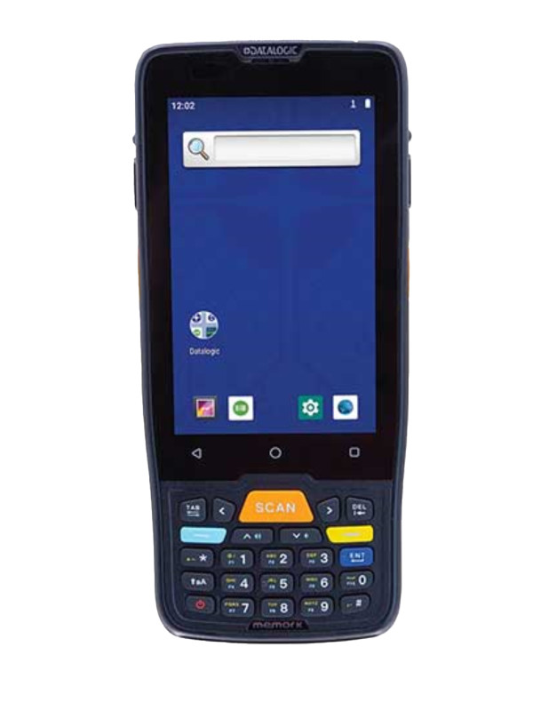 Datalogic Memor K - 10,2 cm (4 Zoll) - 800 x 480 Pixel - LED - Multitouch - Kapazitiv - Dragontrail 802.11 a/b/g/n/ac - 4" display - BT V4.2 - 3GB RAM/32GB Flash - 8MP Camera - 2D Imager w / Green Spot - Android 9 - CE