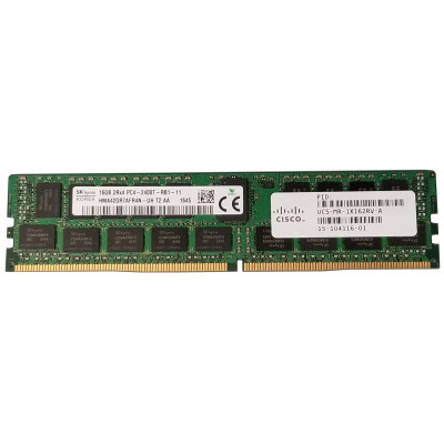 Cisco UCS-MR-1X162RV-A - 16 GB - 1 x 16 GB - DDR4 - 2400 MHz - Schwarz - Grün Approved Refurbished  Produkt mit 12 Monate Garantie (bulk)