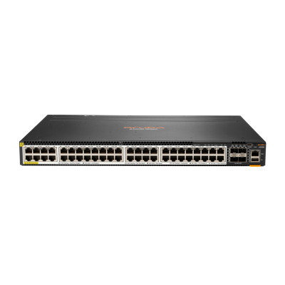HPE 6300M - Managed - L3 - Power over Ethernet (PoE) - Rack-Einbau - 1U HPE Renew Produkt,  Switch mit 48 Anschlüssen HPE Smart Rate 1/2,5/5GbE Klasse 6 PoE und 4 Anschlüssen SFP56