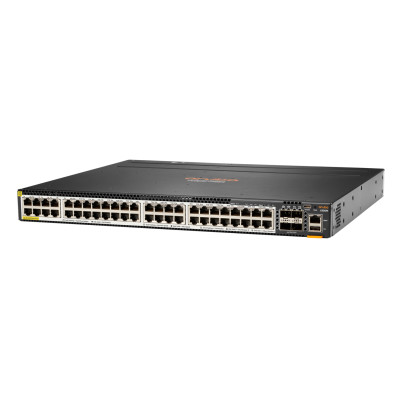 HPE 6300M - Managed - L3 - Power over Ethernet (PoE) - Rack-Einbau - 1U HPE Renew Produkt,  Switch mit 48 Anschlüssen HPE Smart Rate 1/2,5/5GbE Klasse 6 PoE und 4 Anschlüssen SFP56