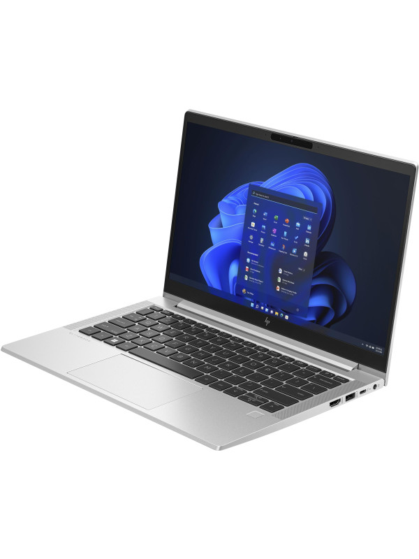 HP 830 G9. Laptop,  Intel®  i5-1235U. 33,8 cm (13.3"),  WUXGA, Display-Auflösung: 1920 x 1200 Pixel. Speicherkapazität: 16 GB,  DDR5-SDRAM. 512 GB, SSD. Intel Iris Xe Graphics. Windows 11 Pro. Silber. Gewicht: 1,27 kg Swiss Warranty