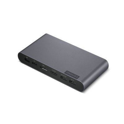 Lenovo USB-C Universal Business Dock - Kabelgebunden - 2 x USB 3.2 Gen 2 (3.1 Gen 2) Type-C - Grau - 3840 x 2160 Pixel - 60 Hz - Kensington USB3.1 - 2 x 3840 x 2160 @60Hz - 90W - 188 x 170 x 72 mm