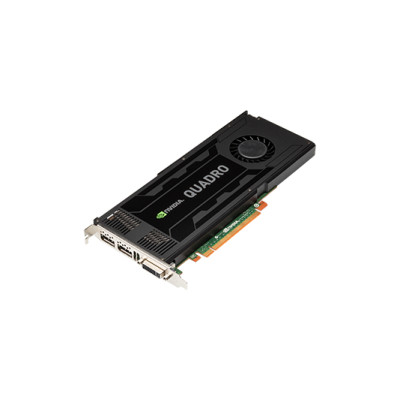 HPE NVIDIA Quadro K4000 - Quadro K4000 - 3 GB - GDDR5 - 192 Bit - 3840 x 2160 Pixel - PCI Express x16 2.0 Approved Refurbished  Produkt mit 12 Monate Garantie (bulk)