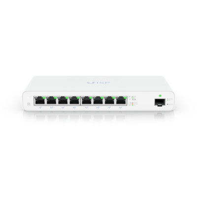 UbiQuiti Networks UISP Router - Ethernet-WAN - Gigabit Ethernet - Weiß 600 g (1.32 lb) - (8) 10/1001000 MbE RJ45 ports