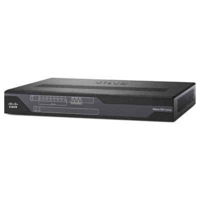 Cisco C897VAM-W-E-K9 - Wi-Fi 4 (802.11n) - Dual-Band (2,4 GHz/5 GHz) - Eingebauter Ethernet-Anschluss - ADSL2 - Schwarz - Tabletop-Router 897VA Gigabit Ethernet security router with SFP and VDSL/ADSL2+ Annex M with Wireless