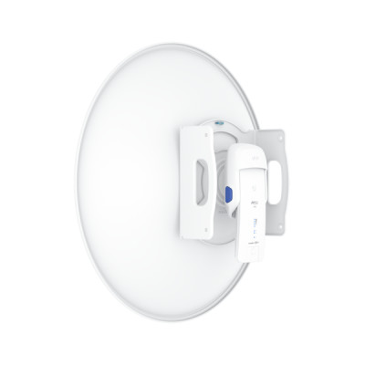 UbiQuiti Networks UISP Dish - 30 dBi - 5.15 - 6.875 GHz - Duale Polarisation - IPX6 - Aluminium - Weiß Point-to-point (PtP) dish antenna that covers a wide operating frequency range (5.15 - 6.875 GHz)
