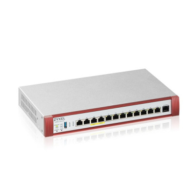 ZyXEL Firewall USG FLEX 500H Security Bundle - Router - 10 Gbps 12-Port - Power over Ethernet
