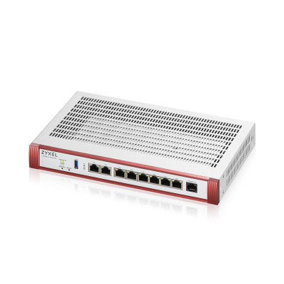 ZyXEL USGFLEX 200HP Device only Firewall - Hub - 5 Gbps 8-Port - Power over Ethernet