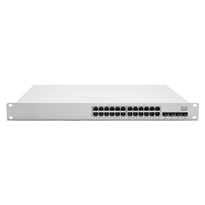 Cisco Cloud Managed MS350-24 - Switch - L3 verwaltet - 24 x 10/100/1000 + 4 x 10 Gigabit SFP+ (Uplink) - Desktop - an Rack montierbar