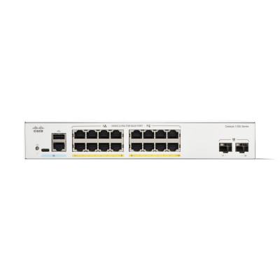 Cisco Catalyst 1200 16-port GE PoE - Switch - 16-Port Power over Ethernet