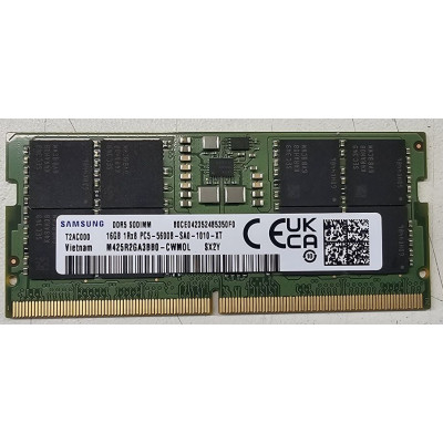 HP DDR5 - Modul - 16 GB - SO DIMM 262-PIN - 5600 MHz / PC5-44800 1.1 V für EliteBook 1040 G10 84X G10 86X G10; ZBook Firefly 14 G10 16 G10; ZBook Fury 16 G10 , ausgebaut aus Neuware