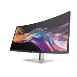 HP 738pu Curved Docking Display (Schwarz), 37.5" 4K UHD IPS, 100W USB-C Power Delivery, Webcam, 3 Jahre Garantie (Austausch am naechsten Arbeitstag)
