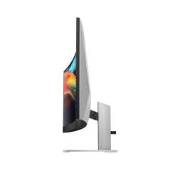 HP 740pm Curved Docking Display (Schwarz), 40" DQHD IPS, 100W USB-C Power Delivery, Webcam, 3 Jahre Garantie (Austausch am naechsten Arbeitstag)