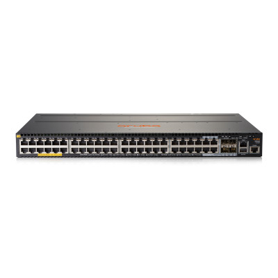 HPE 2930M 48G PoE+ 1-slot - Managed - L3 - Gigabit Ethernet (10/100/1000) - Power over Ethernet (PoE) - Rack-Einbau - 1U HPE Renew Produkt,  Switch
