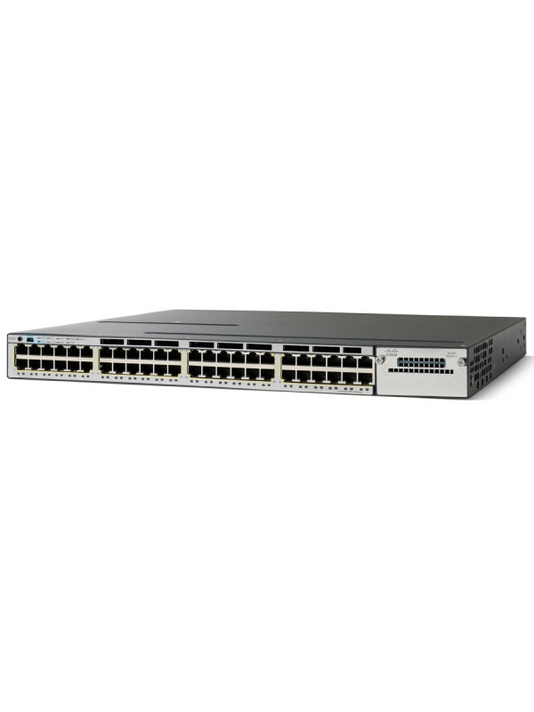 Cisco Catalyst 3750X - Managed - L3 - Gigabit Ethernet (10/100/1000) - Power over Ethernet (PoE) - Rack-Einbau - 1U Approved Refurbished  Produkt mit 12 Monate Garantie (bulk)