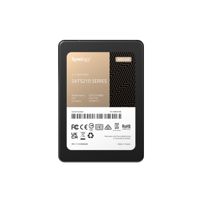 Synology SSD 2.5” SATA 480GB - 480 GB - 2.5"6...