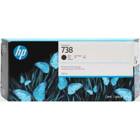 HP Tinte Nr. 738 (498N8A) Black
