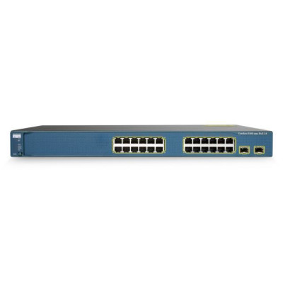 Cisco Catalyst 3560-24PS SMI - Switch - 0,1 Gbps - 24-Port 1 HE - Kabellos Rack-Modul Approved Refurbished  Produkt mit 12 Monate Garantie (bulk)