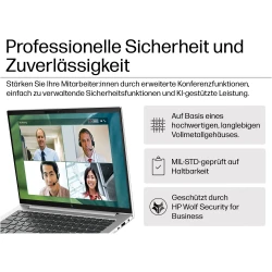 HP EliteBook 840 G11 Intel Core Ultra 7 155U 12C, 14.0" WUXGA IPS 300 nits AG, 16GB DDR5, 512GB, Premium Keyboard, Windows 11 Pro (Auto Pilot Ready), Garantie: 2 Jahre vor-Ort Service