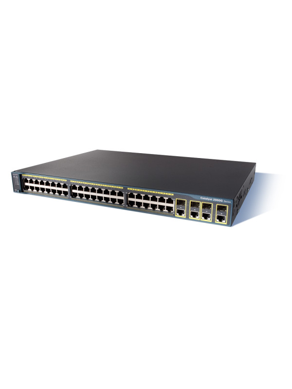Cisco Catalyst 2960G-48TC - Switch - 1 Gbps - 48-Port 1 HE - Rack-Modul Approved Refurbished  Produkt mit 12 Monate Garantie (bulk)