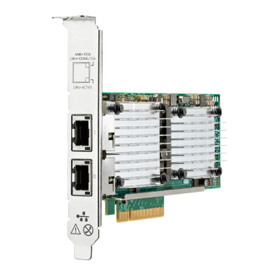 HPE Ethernet 10Gb 2P 530T Adptr - Schnittstellenkarte - PCI HP Ethernet 10Gb 2-port 530T Adapter