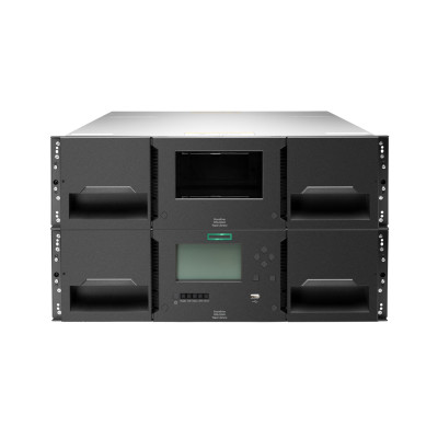 HPE StoreEver MSL3040 - Speicher-Autoloader & Bibliothek - Bandkartusche - 3U - Fiberkanal - LTO-6 - LTO-7 - LTO-8 - 256-bit AES Scalable Base Library Module