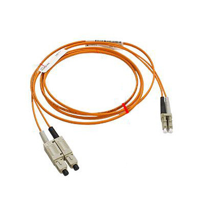 HPE 263894-002 - 2 m - LC - SC Fiber-optic short wave multimode interface cable - 50um core - 125um cladding - LC and SC connectors - 2m (6.6ft) long