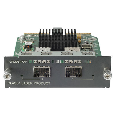 HPE 5500/4800 2-port GbE SFP Module - Gigabit Ethernet - 10,100,1000 Mbit/s - SFP - 1000BASE-X - HP 5500/4800 ProCurve series switch 2-port SFP module - Includes two Small Form-factor Pluggable (SFP) ports