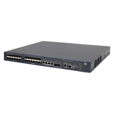 HPE 5500-24G-SFP HI Switch w/2 Interface Slots - Managed - L3 - Gigabit Ethernet (10/100/1000) - Vollduplex - Rack-Einbau - 1U with 2 Interface Slots