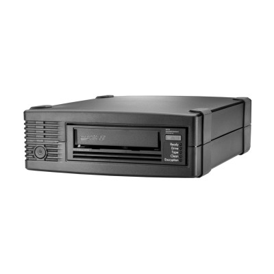 HPE StoreEver LTO-5 Ultrium 3000 SAS - Speicherlaufwerk - Bandkartusche - Serial Attached SCSI (SAS) - 2:1 - LTO - 5,25" Halbe Höhe Externes StoreEver LTO-5 Ultrium 3000 SAS-Bandlaufwerk