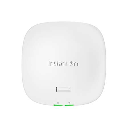 HPE Wi-Fi 6 AP21, 1200 Mbit/s, 300 Mbit/s, 1000 Mbit/s, 50 Benutzer, OFDMA Dual Radio, Indoor, 5-Pack, 2x2, 2,4/5 GHz, WPA2/WPA3, 10,9 W, Ceiling/Wall, Weiß, Kensington, Intern, kugelförmige Richtcharakteristik, 4,8 dBi