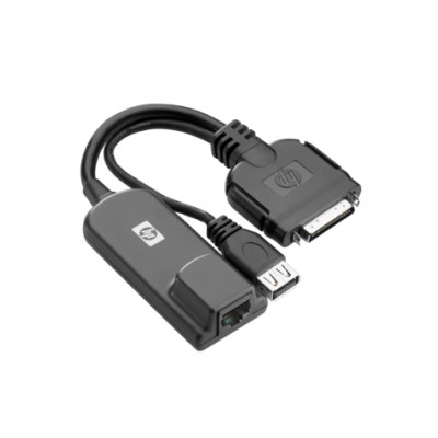 HPE Tastatur- / Video- / Maus- (KVM-) Adapter - SUV-Stecker, 36-polig (M) bis USB, RJ-45 (W) - werkseitig integriert (Packung mit 8) RJ-45 - USB