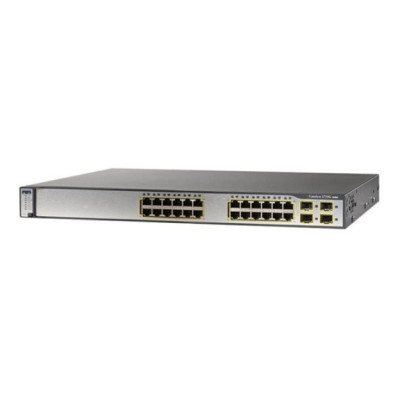 Cisco Catalyst 3750G-24PS-S - Switch - 0,1 Gbps - 24-Port...
