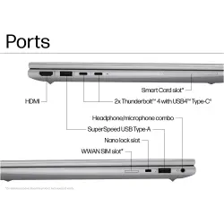 HP ZBook Firefly 14 G11 Intel Core Ultra 7 155U, 14.0" WUXGA 400 nits, 16GB, 512GB PCIe NVMe, Fingerprint, SmartCard, Wi-Fi 6E, Windows 11 Pro, Garantie: 3 Jahre vor-Ort Service