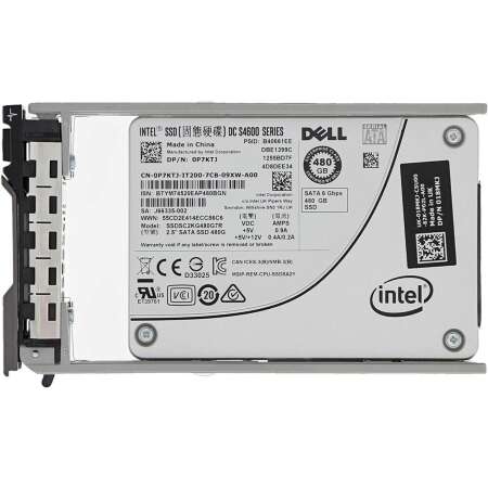 480GB 6Gbps 2.5" SATA SSD Intel DC S4600 SERIES Mixed Use, refurbished