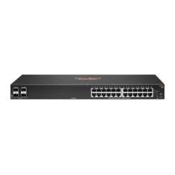 HPE Aruba Networking 6100 24G 4SFP+, Managed, L3, Gigabit Ethernet (10/100/1000), Rack-Einbau, 1U 6100 24G 4SFP+ Switch