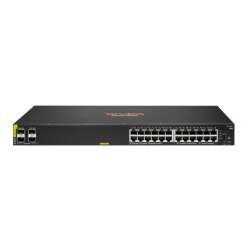 HPE 6100 24G Class4 PoE 4SFP+ - Switch - managed - 24 x/1000+ 4 1 - Switch - Glasfaser (LWL) 0,1 Gbps - 24-Port - IPv6 - Power over Ethernet - Kabellos - USB Typ C - RJ-45 - Managed - Rack-Modul - 1 HE