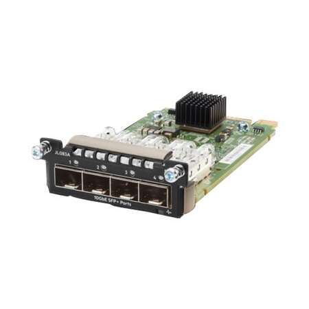 HPE Erweiterungsmodul - 10 Gigabit SFP+ x 4 - für Aruba 3810M 16SFP+ - 3810M 24G - 3810M 48G