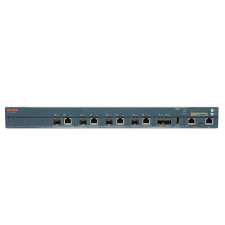 HPE 7205 (RW), 40000 Mbit/s, 8196 Benutzer, 10/100/1000/10000 Mbit/s, RJ-45/Micro-USB, 350 W, 4x 10GBase-X (SFP+), 2x Dual Pers (10/100/1000BASE-T or SFP) Controller, Firewall Durchsatz, Verkabelt & Kabellos, 1U, Schwarz