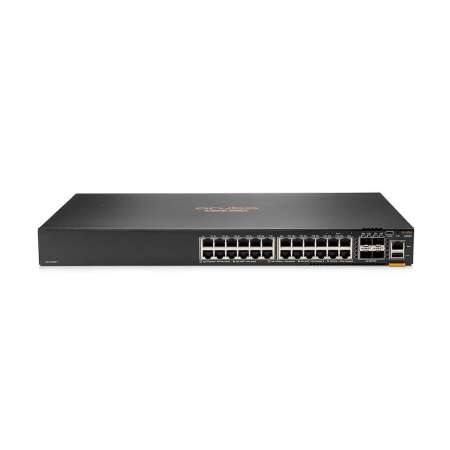 HPE CX 6300F, L3 Managed Switch mit 24x 1GbE und 4x SFP56 Anschlüssen, Gigabit Ethernet, USB-Konsolen-Port, 448 Gbit/s Kapazität