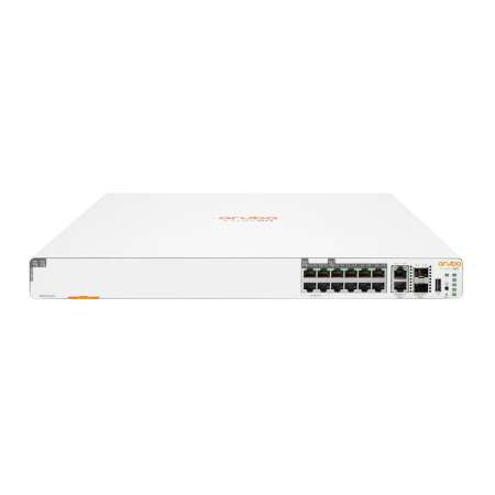 HPE Instant On 1960 8p 1G Class 4 4p SR1G/2.5G Class 6 PoE 2p 10GBASE-T 2p SFP+ 480W Switch, 8 RJ-45 Gigabit Ethernet Ports, PoE, Rack/Wall Mount, 116 Gbit/s, IEEE 802.3 Standards