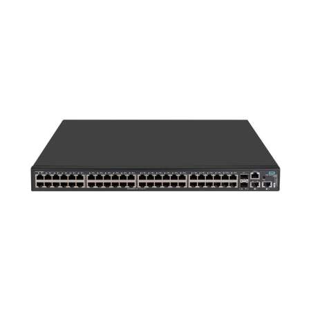 HPE FlexNetwork 5140 48G POE+ 2SFP+ 2XGT EI Switch, Managed, L3, Gigabit Ethernet, PoE, Rack-Einbau, 1U, 48 RJ-45 Ports, 2 SFP+ Ports, 2 XGT Ports, 176 Gbit/s Kapazität