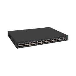 HPE FlexNetwork 5140 48G POE+ 2SFP+ 2XGT EI Switch, Managed, L3, Gigabit Ethernet, PoE, Rack-Einbau, 1U, 48 RJ-45 Ports, 2 SFP+ Ports, 2 XGT Ports, 176 Gbit/s Kapazität